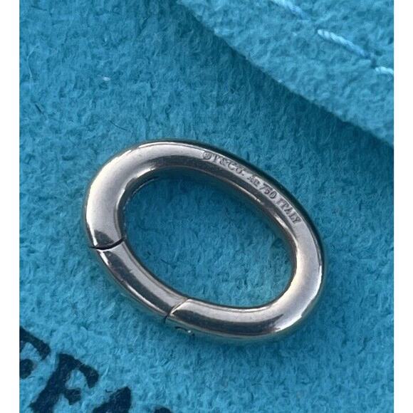 Tiffany & Co. 18K Rose Gold Clasping Link Jump Ring Extension 4 Pendant Bracelet - Picture 2 of 9